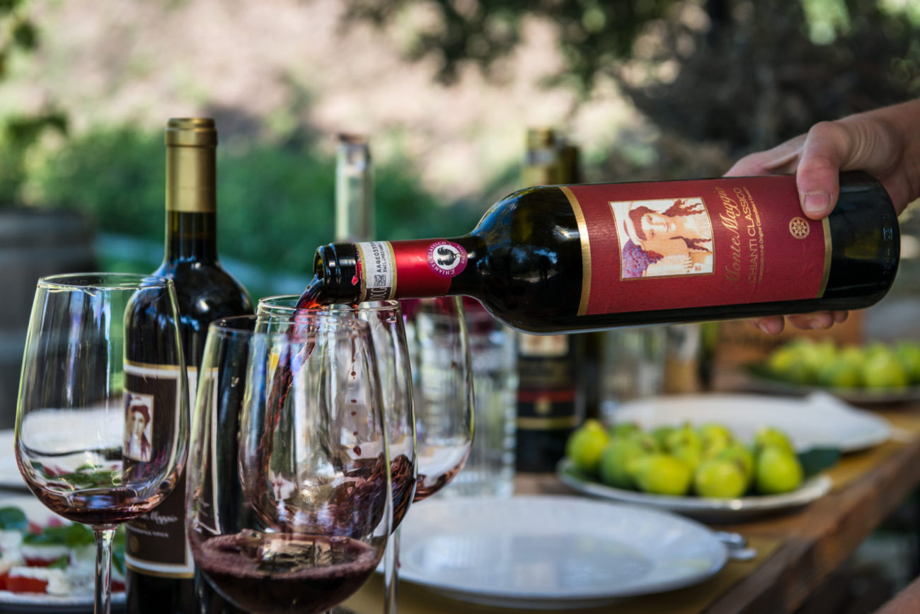 Wine Tasting Chianti region