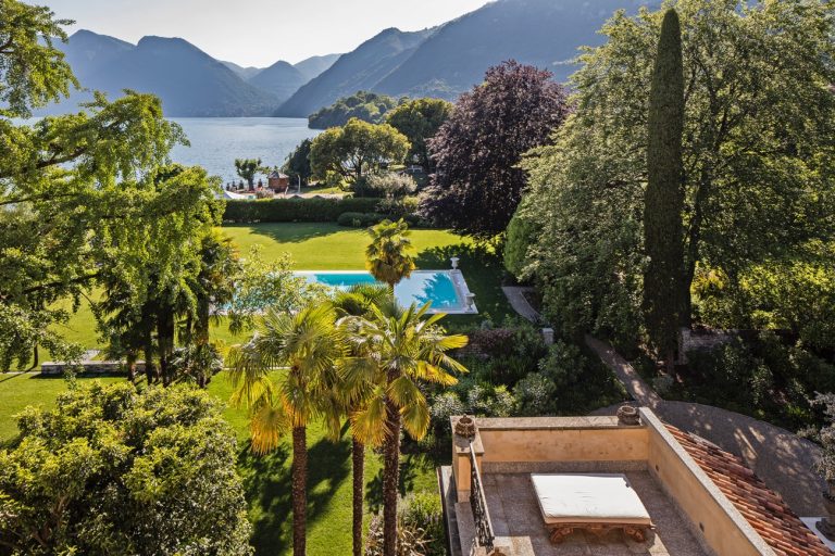 Villa Balbiano on the Tremezzina, the benchmark Lake Como villa rental with private dock