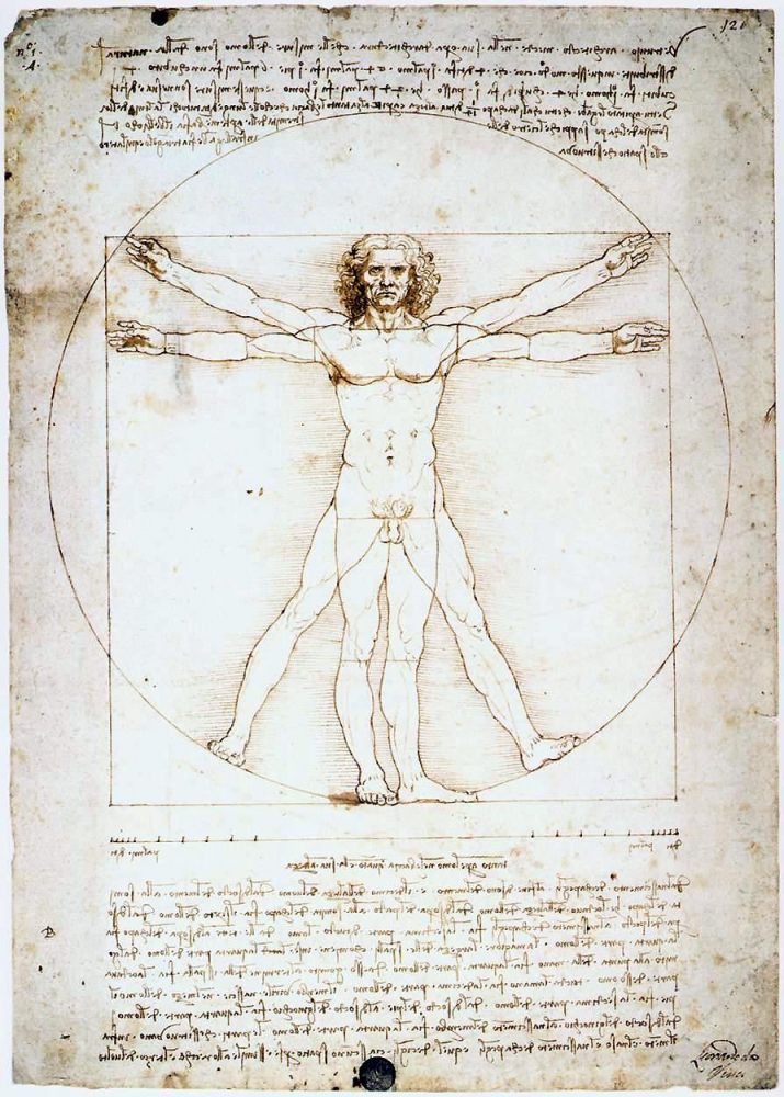 Leonardo_da_Vinci-_Vitruvian_Man Leonardo da Vinci where to see his masterpieces by Haute Retreats