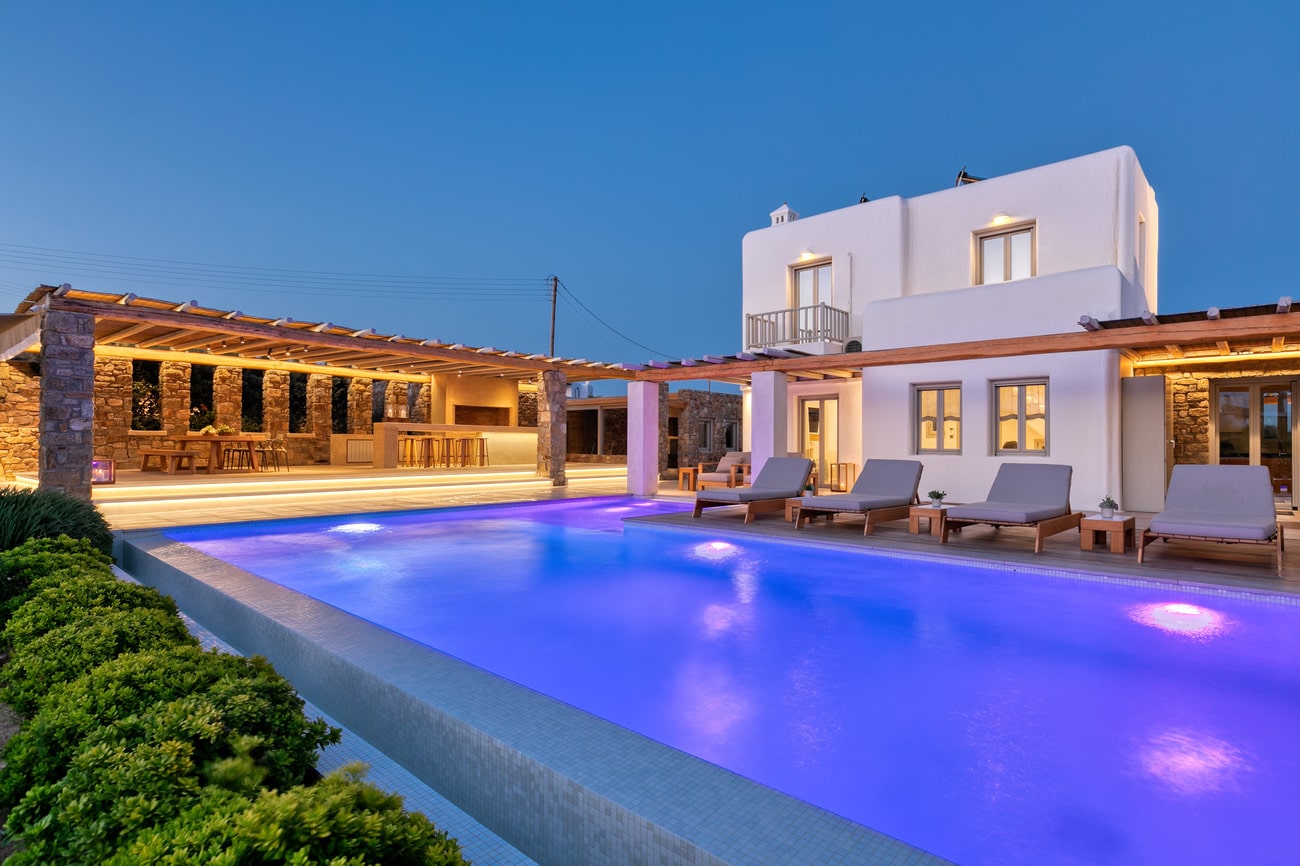 Villa M One | 4 BR | Mykonos Villas | Haute Retreats