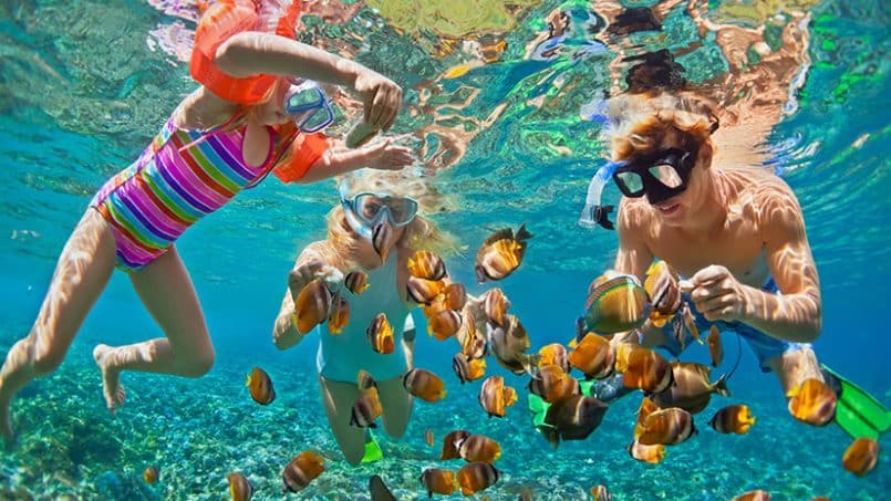 Haute Retreats Magazine 36 snorkeling in turks and caicos