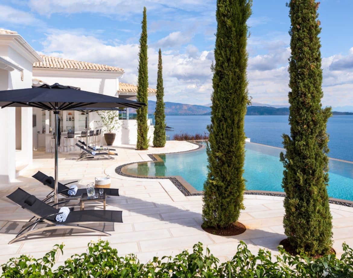 Ultima Corfu, Pool with Terrace _ Uninterrupted Views