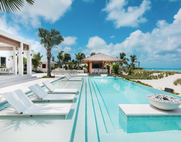 Where Is Barbados? 100 Miles East of the Caribbean Chain 3 Beachfront villa in Turks and Caicos