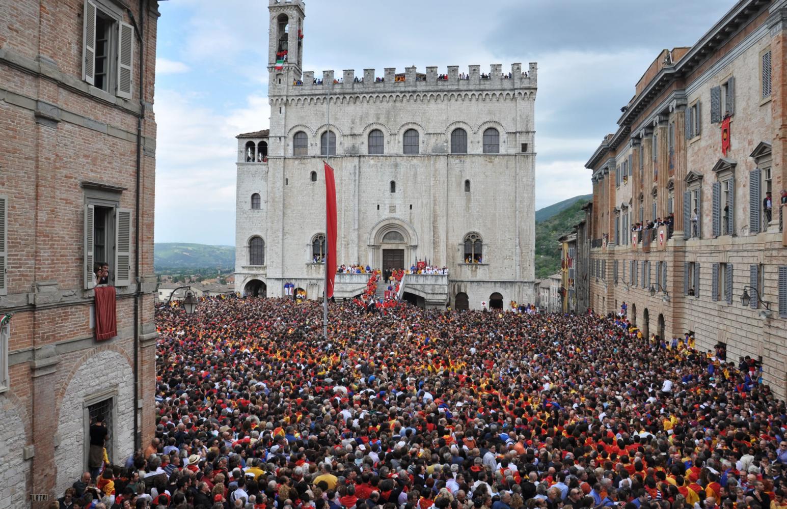 Festa dei Ceri in the charming village of Gubbio