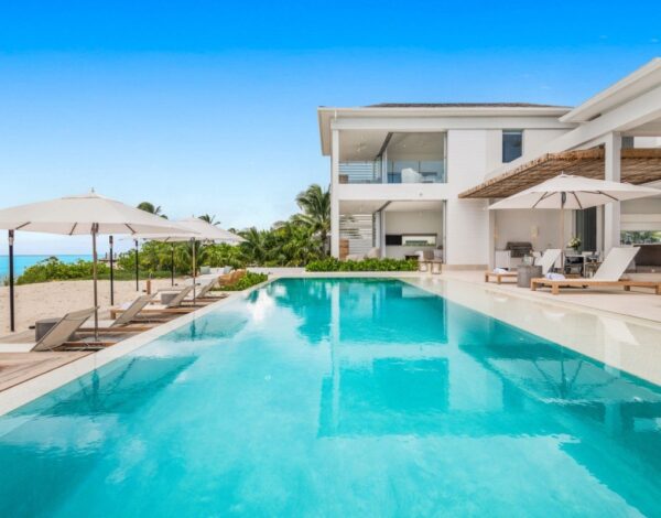 GB 5BR Beachfront Villa