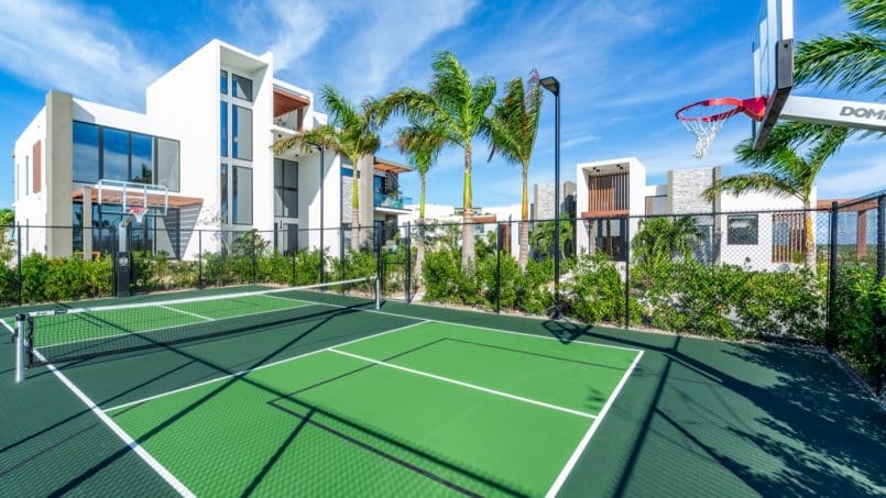 Villa Solara Pickleball court