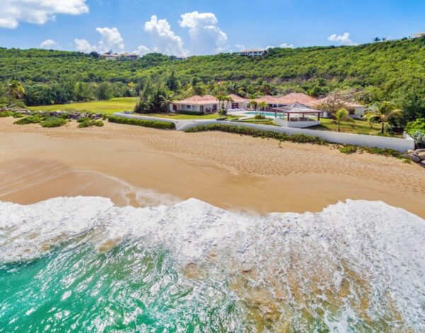 Where Is Barbados? 100 Miles East of the Caribbean Chain 5 Villa terrace above the sea in St Martin