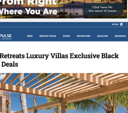 Haute Retreats Luxury Villas Exclusive Black Friday Deals