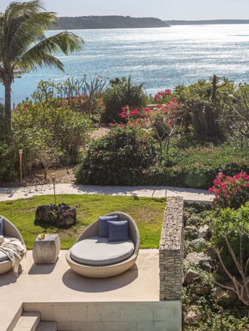 Luxury Villa Rentals and Mansions for Rent | Haute Retreats | - 2aNI Anguilla Architecture North Villa View from Ocean View Suite Landscape 2 1