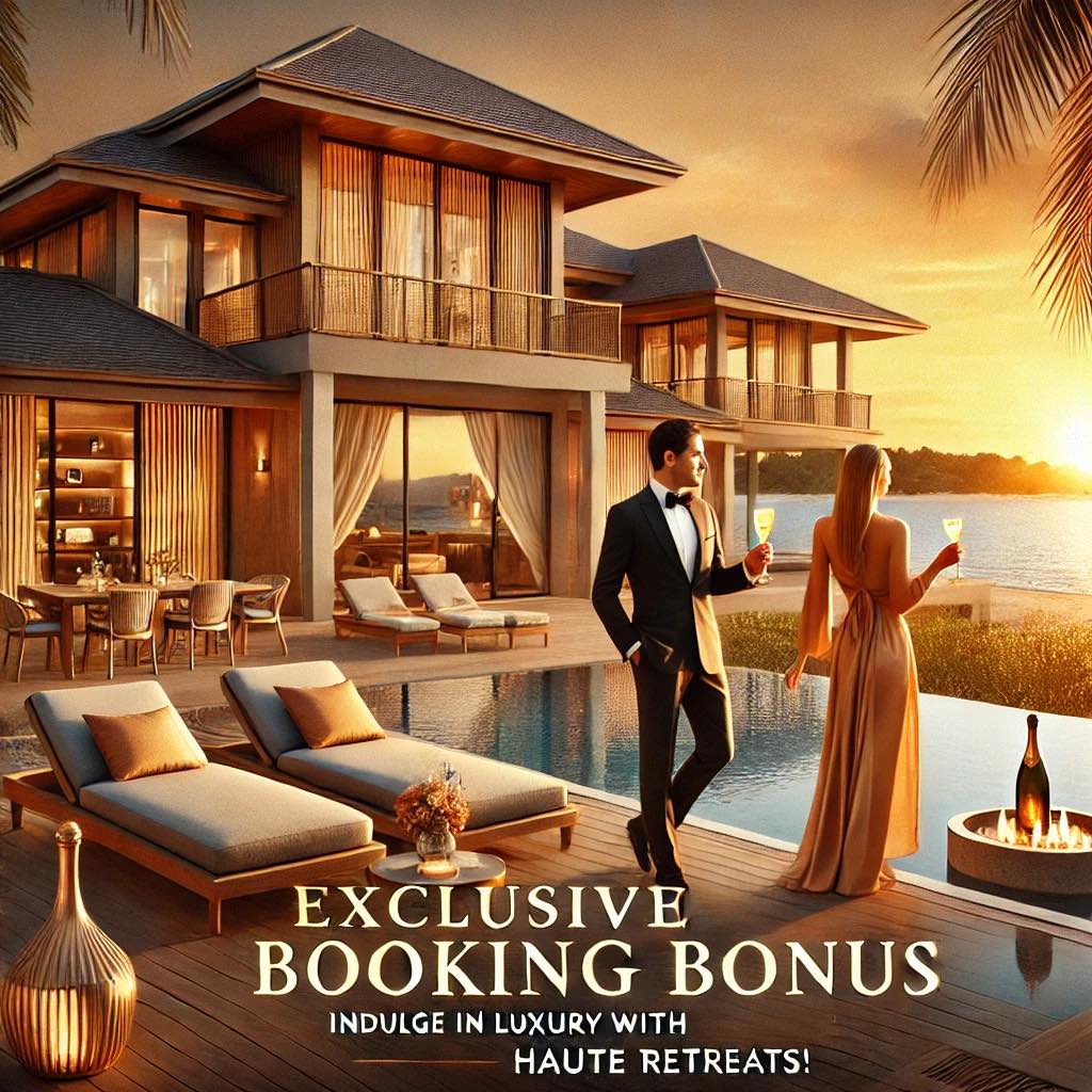 Haute Retreats Booking Bonus