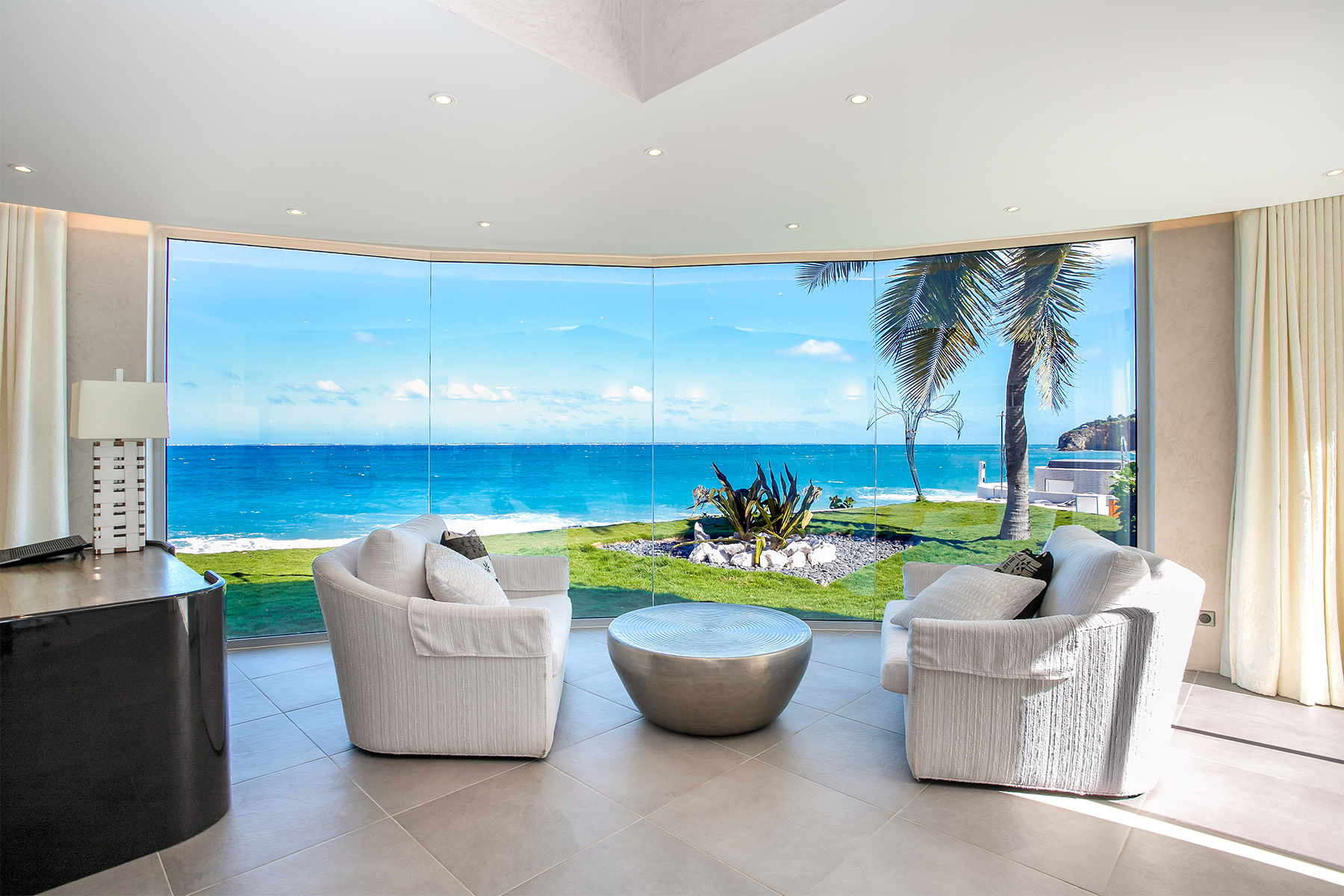 6 Gorgeous Beachfront St Martin Villa Rentals - 16 LeReve Bedroom1