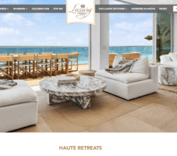 Press 5 luxury lifestyle awards 2025 haute retreats
