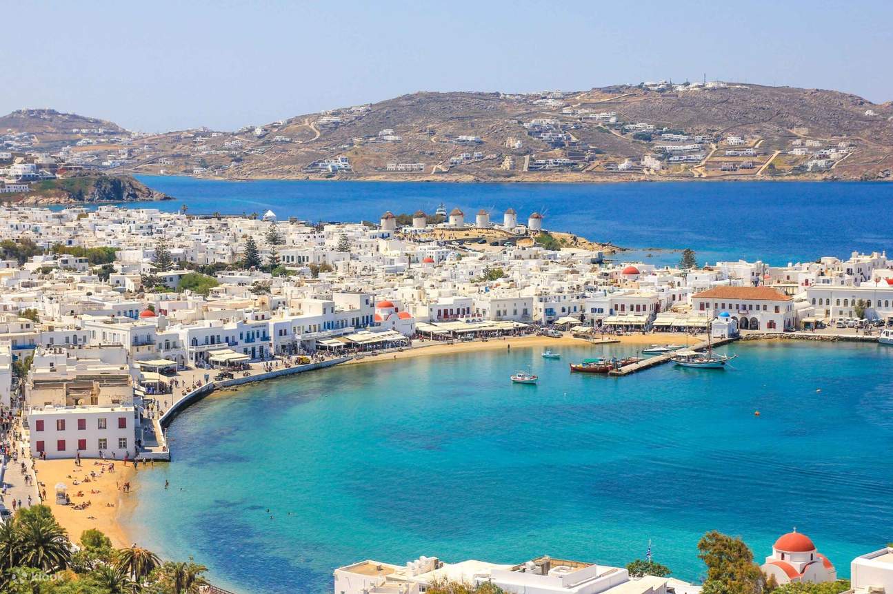 Piccolo Gruppo: Tour a Piedi dell'Isola di Mykonos e Chora - Klook Stati  Uniti