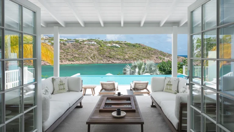 Top 10 Holiday Villas in St Barts for a Chic Caribbean Getaway - st barth villa rental VILLA CAPTIVA STBARTS MYVILLAINSTBARTH OUTDOOR LOUNGE AREA 1