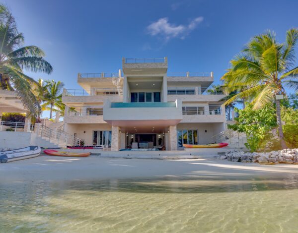 Beachfront Caribbean Egyptian Palace