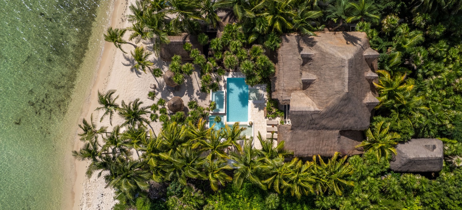 Tropical villa by the beach. Sombras del Viento Tulum