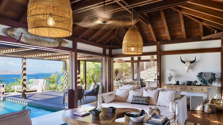 Is St Barts Safe? What Luxury Travelers Should Know - st barth villa rental VILLA COCO LOCO STBARTS Haute Retreats LIVING AREA 1.jpeg