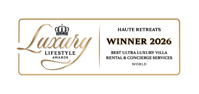 award winner logo haute retreats
