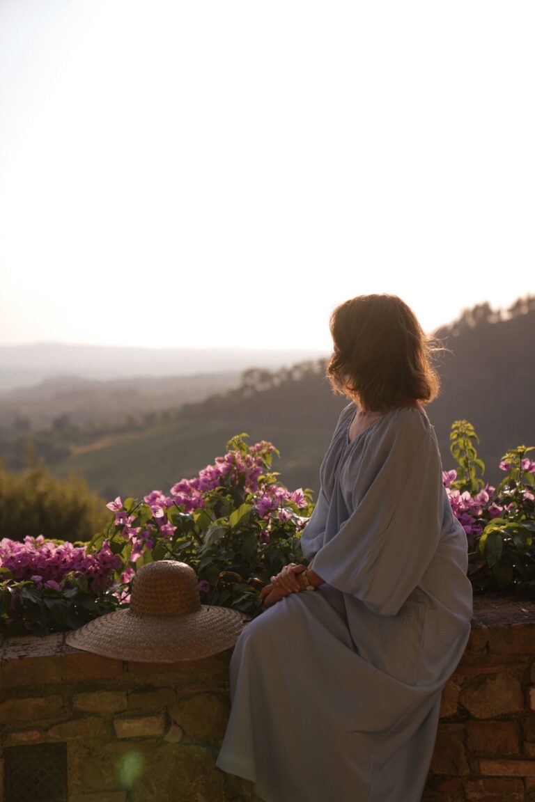relaxing in tuscany 