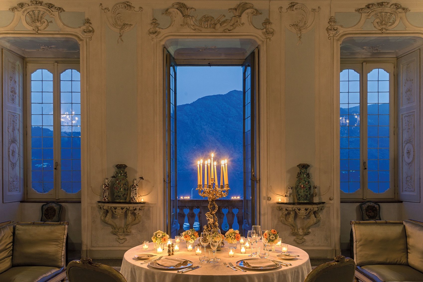 Private chef dinner at a Haute Retreats luxury villa