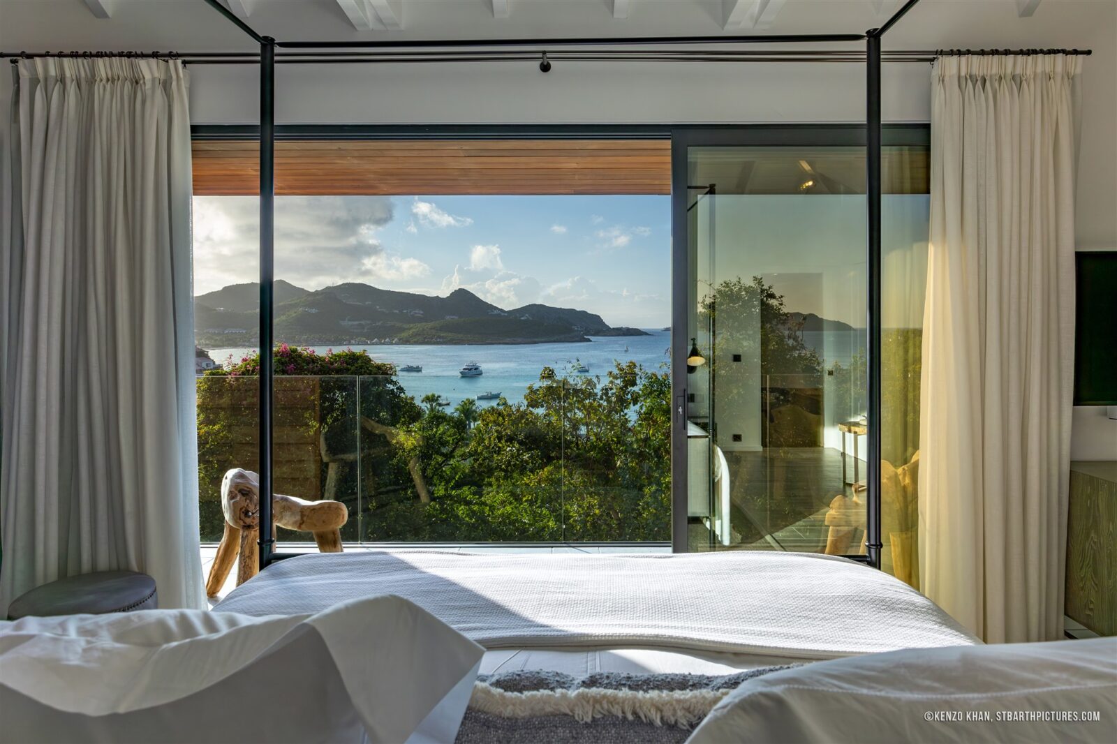 St Barts for the Holidays: Christmas Week vs New Year's vs the January Window — Choosing Your Dates - st barth villa rental VILLA MAUD STBARTS HAUTE RETREATS BEDROOM1 7